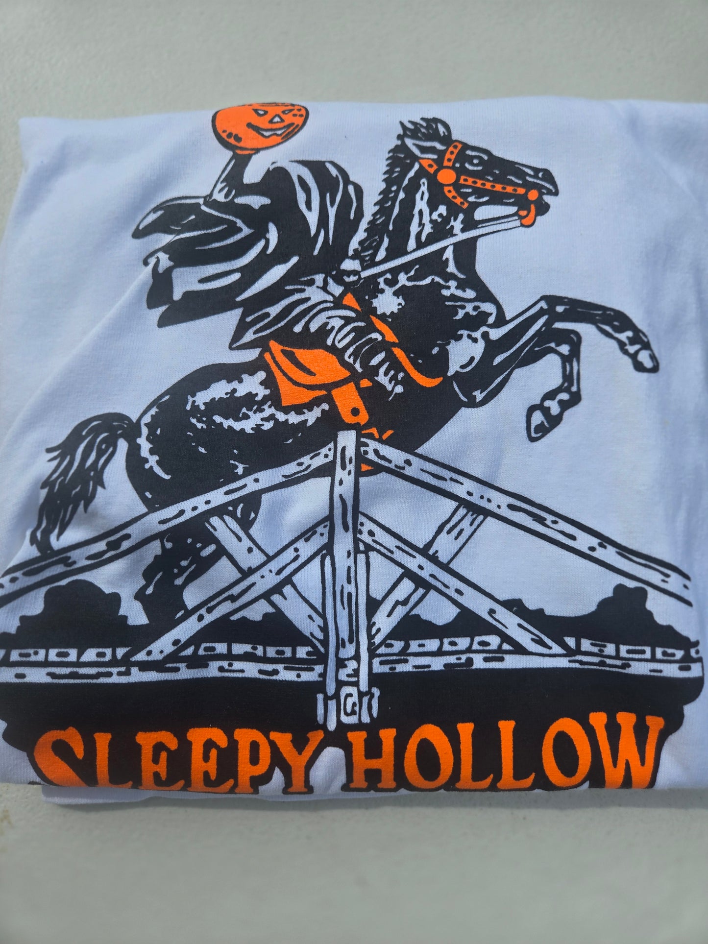 #15 Sleepy Hollow White Bridge Tee