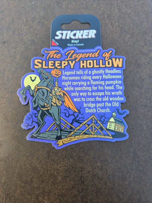 #3 Vinyl Sticker Legend of Sleepy Hollow