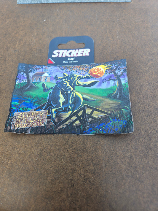 #2 Vinyl Sleepy Hollow Horseman Sticker