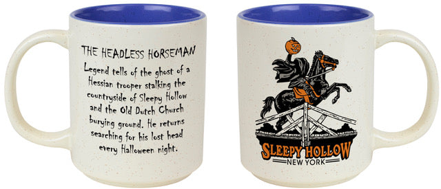 Headless Horseman Sleepy Hollow Mug - White