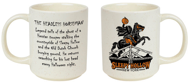 #5 Mug Headless Horseman Sleepy Hollow Mug - White