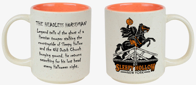 Headless Horseman Sleepy Hollow Mug - White