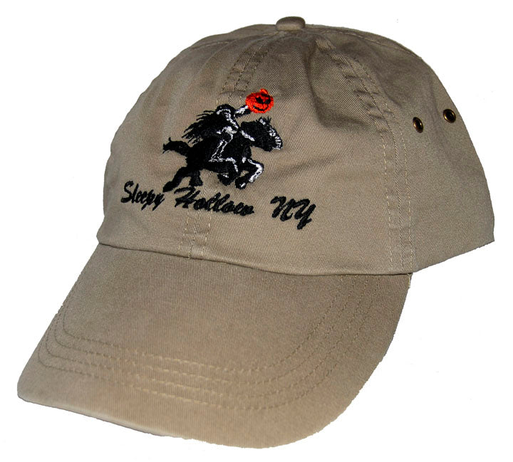 Baseball Hat Headless Horseman Hat - Khaki