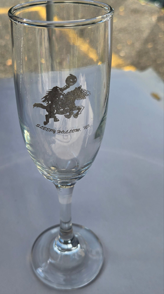 Sleepy Hollow Champagne Glass