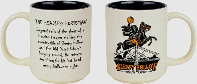 #5 Mug Headless Horseman Sleepy Hollow Mug - White
