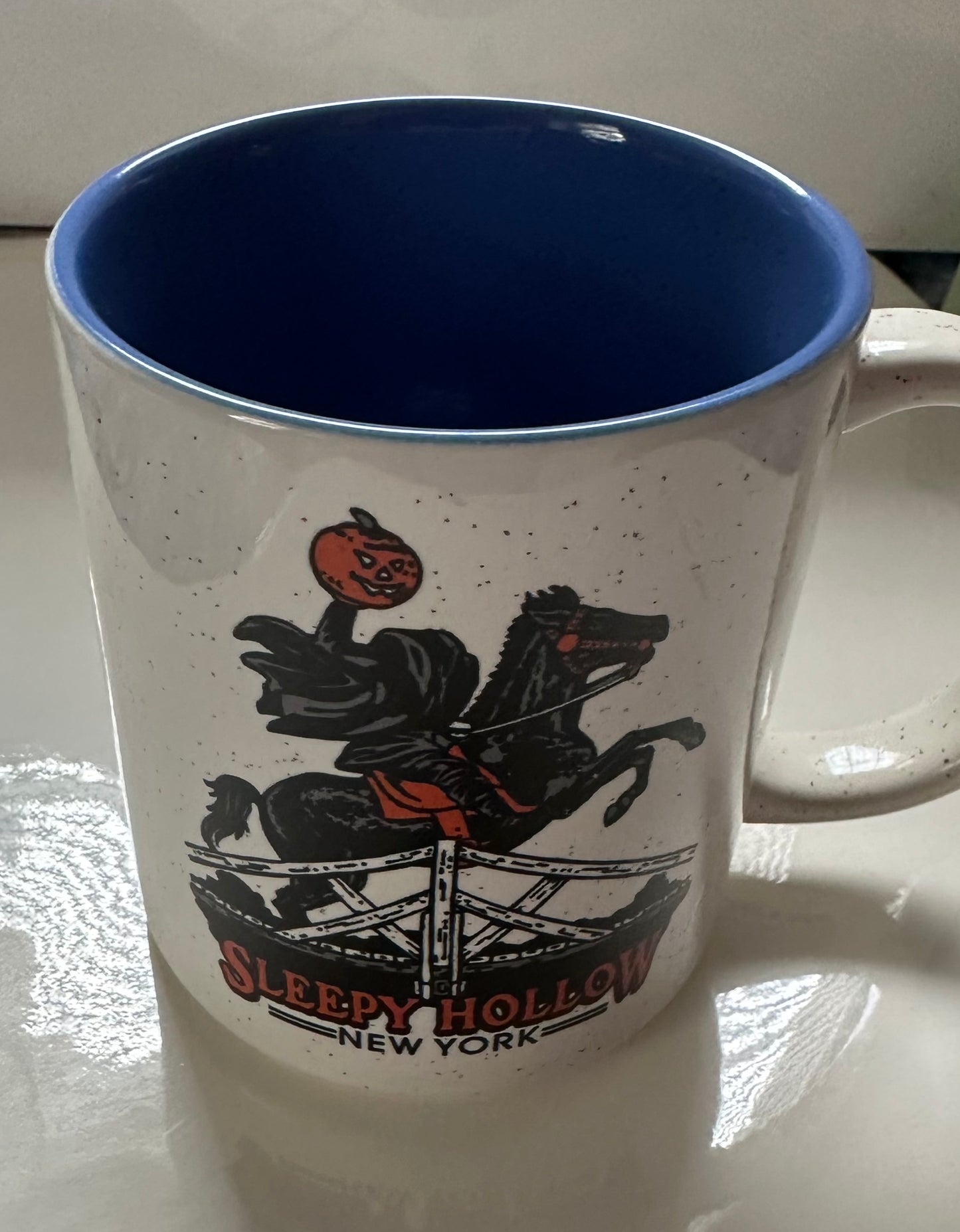 #5 Mug Headless Horseman Sleepy Hollow Mug - White