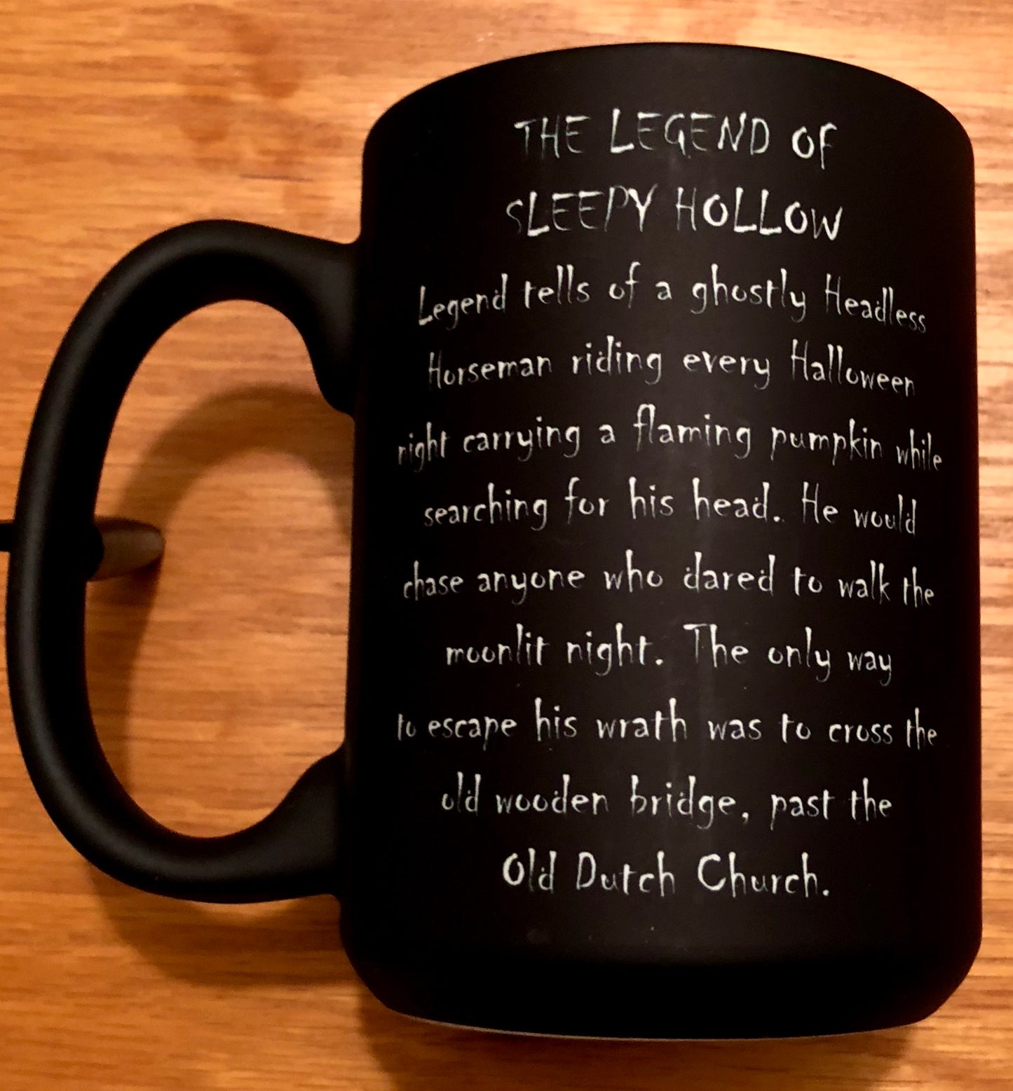 Headless Horseman Sleepy Hollow Mug - Black