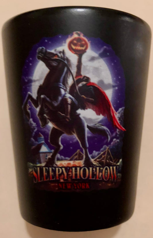 Headless Horseman Shot Glass Black