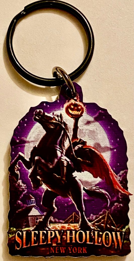 Headless Horseman Acrylic Key  Ring