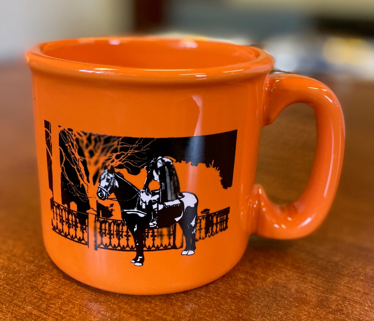 Two Color Headless Horseman Mug - Orange