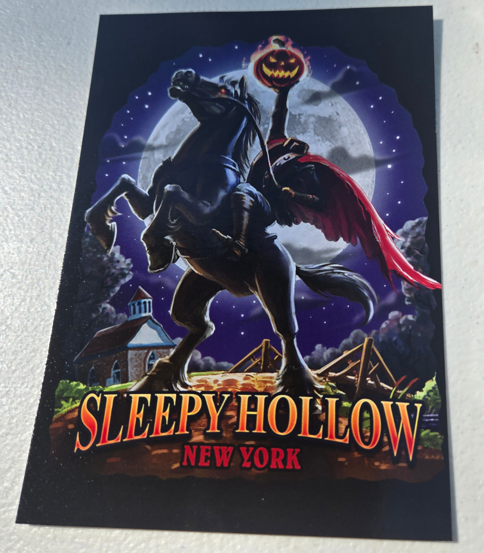 Headless Horseman Bridge Postcard