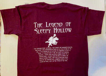 #9 Tee The Legend of Sleepy Hollow T-Shirt Burgundy