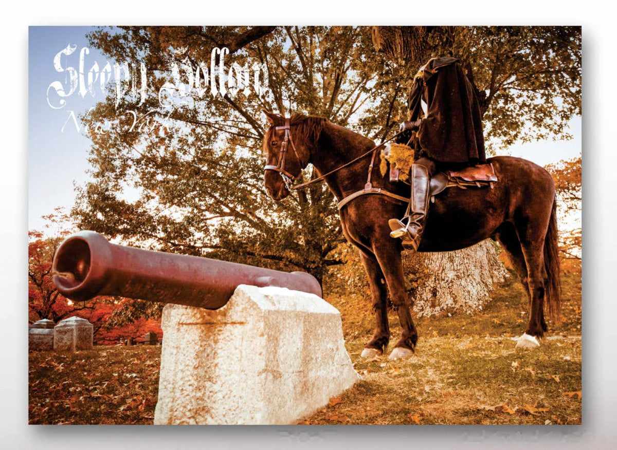 Photo Magnet - Headless Horseman and Cannon