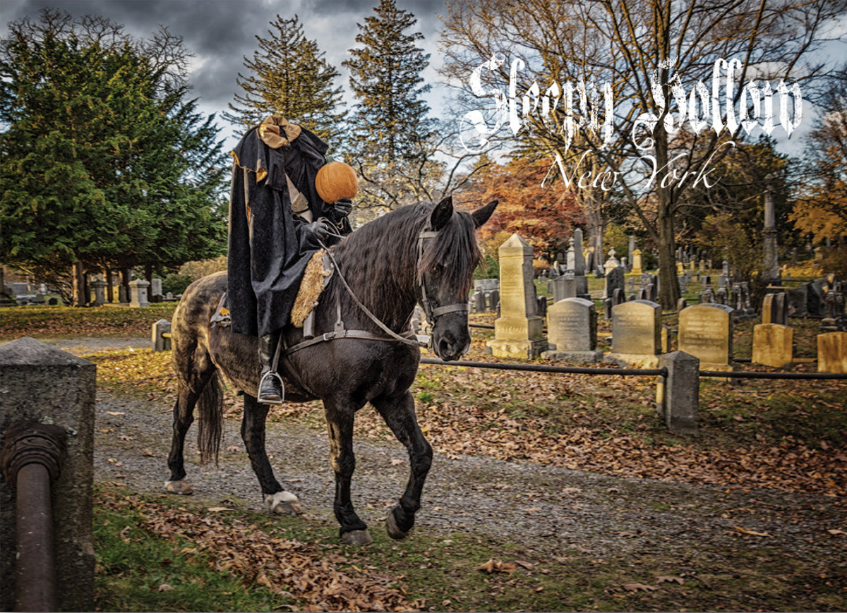 Photo Magnet - Headless Horseman Sleepy Hollow Cemetery