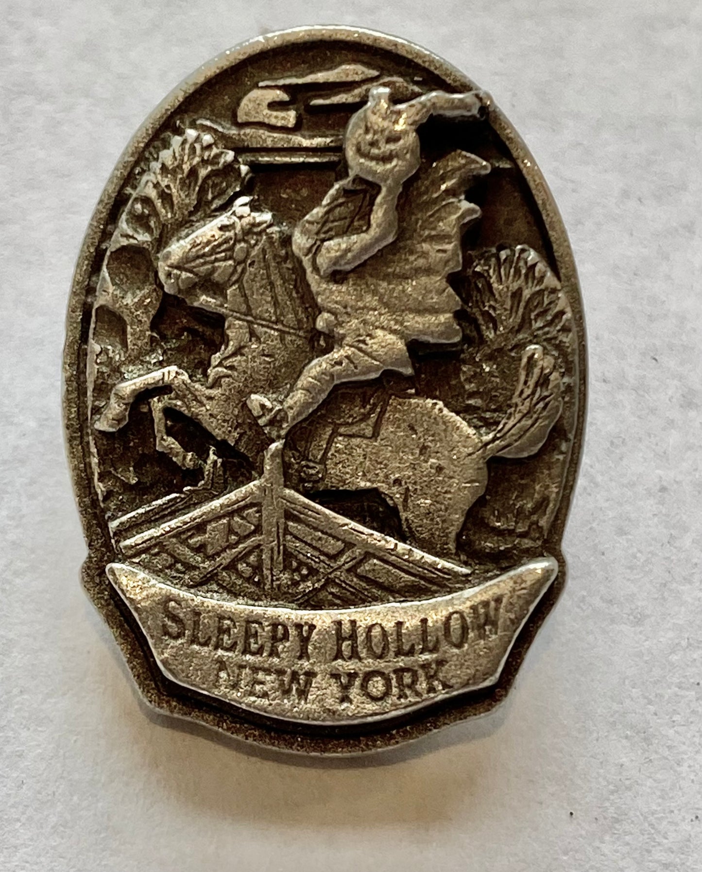 Pewter Sleepy Hollow Pin